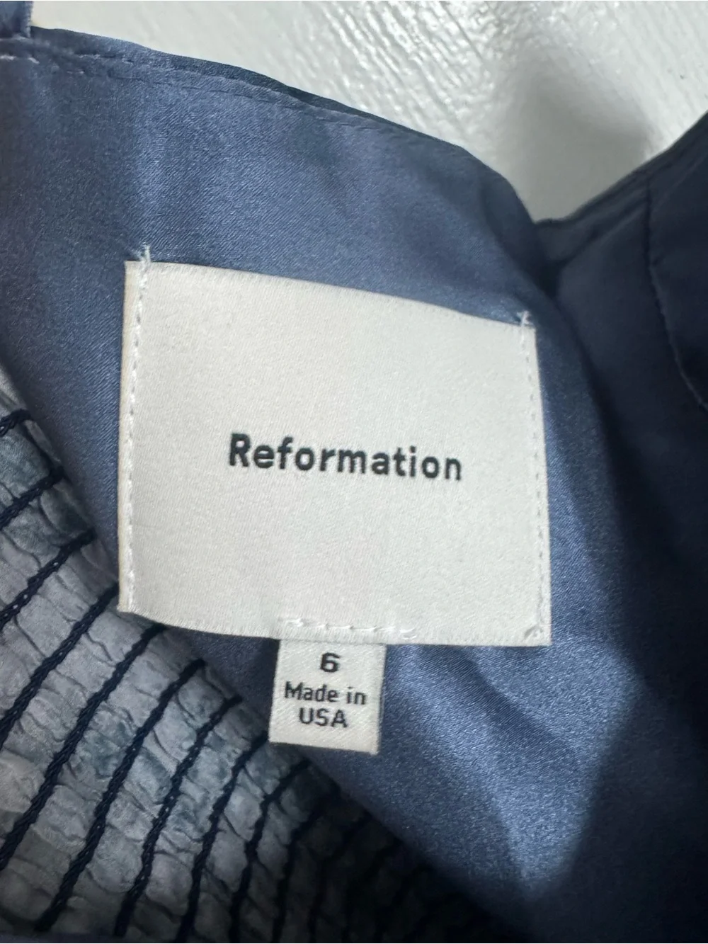 Reformation Frankie Silk Dress - Picture 9 of 12